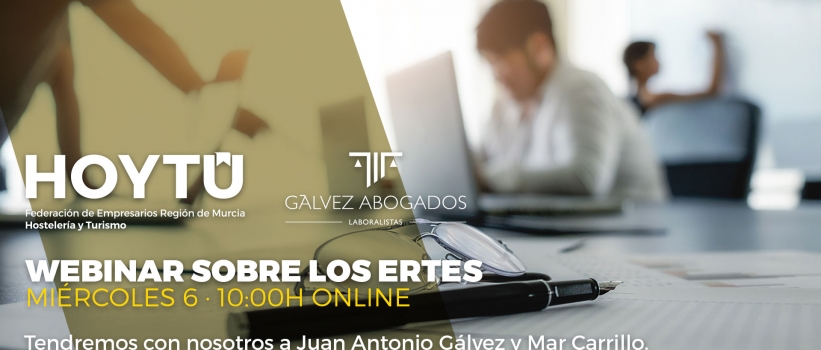 Webinar sobre Ertes · Miércoles 6 a las 10:00h